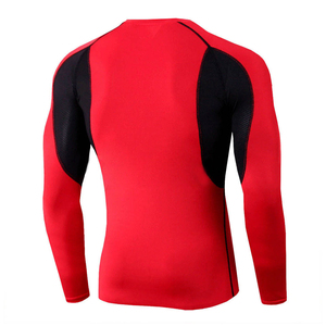 เสื้อรัดรูปแขนยาวสำหรับมวยปล้ำ MOQ ต่ำ ผู้จำหน่ายอุปกรณ์ MMA รับสั่งทำตามแบบ ชุดป้องกันการบาดเจ็บสำหรับการฝึกซ้อม - Product Image 2