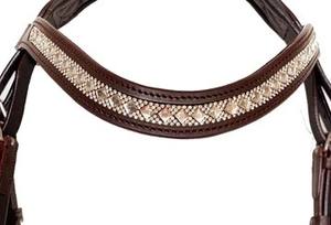 Fabricante personalizado, brida ecuestre de cuero premium al por mayor, cómoda y duradera, de ANNABELLE EQUESTRIAN - Product Image 3