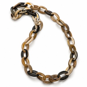 สร้อยคอแบบโซ่ลายใหม่ ทำจากเขาควายธรรมชาติ ราคาถูกที่สุด - Product Image 5