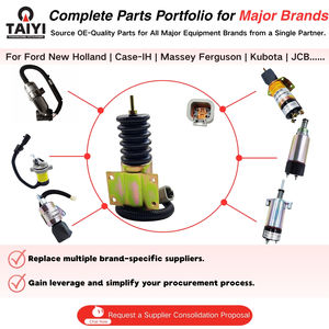 101957 P613-A1V12 Solénoïde d'arrêt de carburant pour nacelle élévatrice télescopique Genie Trombetta, sans <span class=keywords><strong>OMQ</strong></span> - Product Image 2