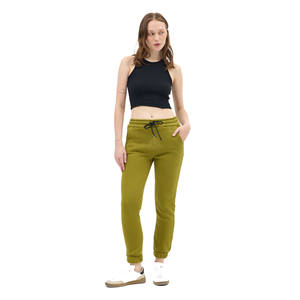Pantalones Deportivos Ajustados de Felpa Francesa de 350 g/m² con Parches y Pedrería, Estilo Urbano, para Chicas, Modelo 2026 - Product Image 1