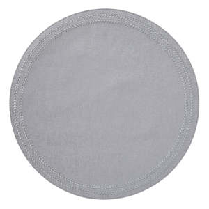 Sets de table ronds en tissu tissé Paloma S/4, sets de table durables pour la table à manger à la maison - Product Image 5