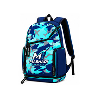 Sac à dos tactique unisexe Mashadi Impex en polyester solide, décontracté, avec fermeture éclair, compartiment pour ordinateur, imperméable, pour activités de plein air