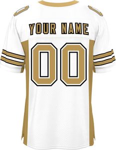 Maillot de football américain pour jeunes en polyester mesh résistant à la décoloration, impression personnalisée du nom et du numéro du joueur, fabrication OEM, vêtements de performance - Product Image 6