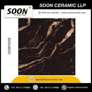 Próximamente en el mercado: Azulejos de porcelana Soon Marrows Cocoa de 600x600 mm, imitación de pared de ladrillo, textura brillante, acabado antibacteriano y resistente a los ácidos. - Product Image 2