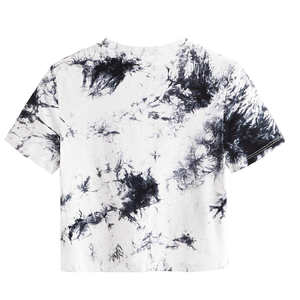 Camiseta corta de diseño personalizado para mujer, para uso en exteriores, nueva, cómoda, 100% algodón, transpirable, con cuello redondo y manga corta. - Product Image 2