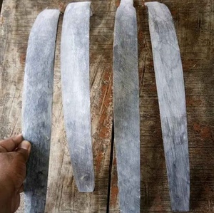 Tira de cuerno de búfalo natural redonda, tiras de cuerno de búfalo de agua para la fabricación de arcos, tira de cuerno de búfalo de agua negro para hacer arcos - Product Image 1