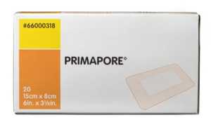 Primapore Medical Adhesive Dressing Sterile Absorbent Breathable Wound Pad Soft Border - Product Image 4
