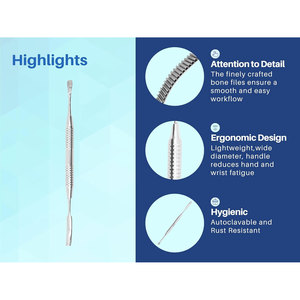 Pinzas de Extracción Dental Tipo Bayoneta Superior para Raíces # Pinzas de Extracción de Dientes de Acero Inoxidable 51, Instrumentos Dentales Quirúrgicos - Product Image 3