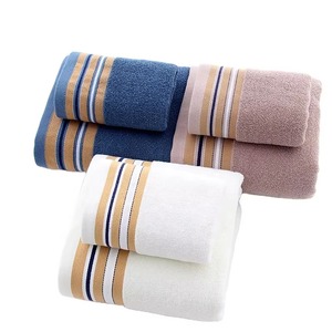 ผู้จัดจำหน่ายผ้าขนหนูพรีเมียมแบบขายส่งจำนวนมาก |   ผู้ผลิตผ้าขนหนูผ้าฝ้ายลายทางเนื้อนุ่มซึมซับได้ดี ผ้าขนหนูผ้าฝ้ายลายทาง - Product Image 5