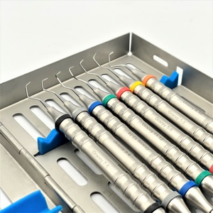 Curettes dentaires en acier inoxydable, outil professionnel d'hygiène buccale pour les cliniques dentaires et les interventions chirurgicales - Product Image 2