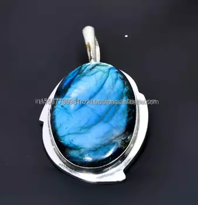 Colgante de piedras preciosas de alta calidad, colgante de Plata de Ley 925, regalo para mujer, regalo de cumpleaños para su anillo, joyería de labradorita - Product Image 4