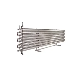 Concessionnaire réputé d'équipement de filtration industrielle AISI 304 Tube de refroidissement liquide dans les échangeurs de chaleur à tube à un prix abordable