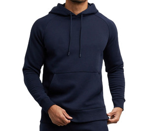 2026 Custom Made 100% Cotton Fleece <b>Men</b> <b>Pullover</b> Hoodies Pocket Design Breathable Lightweight Low MOQ Made Pakistan Shaheen Fit - Product Image 2
