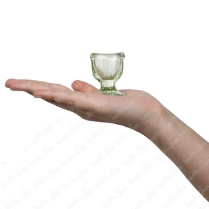 HealthAndYoga Vaso de Vidrio Multiusos para Lavado de Ojos, Taza de Vidrio Verde, Herramienta Portátil para Enjuague Ocular, Alivio de Polvo e Irritación - Product Image 4