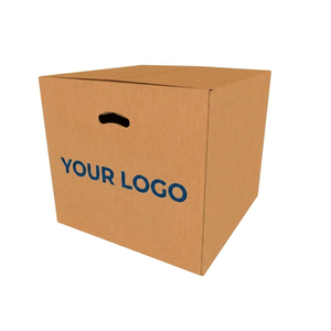 3mm Reusable Corrugated Board Shipping <b>Boxes</b> Flexographic Printed Cartons for Business and Shopping Packaging OEM - Product Image 2