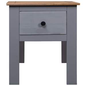 Mesita de noche Gray Pine Panama Range 18,1 "x 15,7" x 22,4 "para sala de estar - Product Image 3