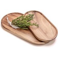 Elegante houten fruitmand, serveerschaal, enkelvoudig, populaire groothandel, houten dienblad, aangepaste verpakking