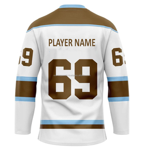 Combinaison d'entraînement de hockey sur glace Mammoth de qualité supérieure New Standard French Wilderness Maillot sur mesure avec broderie de feuille d'érable - Product Image 6