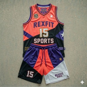 Custom Basketball Uniform Breathable Sleeveless Jersey and Shorts <b>Athletic</b> Set Football Jersey Slim Fit Soccer Uniform Set - Product Image 1