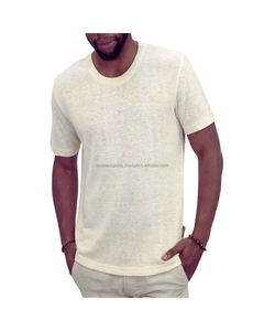 Camiseta formal para hombre con diseño bordado serigrafía patrón sólido estilo hecho de poliéster/material de punto de algodón - Product Image 2