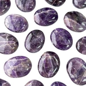 Pierre de palmier en améthyste naturelle polie, cristal violet, fournisseur en gros de pierres précieuses d'Inde - Product Image 4