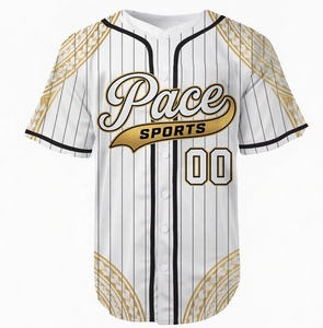 Maillot de baseball unisexe pour hommes et femmes, sublimation professionnelle pour les matchs universitaires, 100% coton biologique respirant, séchage rapide, grandes tailles - Product Image 1