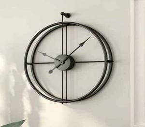 Reloj de Pared de Hierro a Precio de Mayoreo, Artículo de Decoración de Pared de Nueva Llegada para Sala de Estar, Comedor, Fondo de Pared, Reloj de Pared de Metal de Gran Tamaño - Product Image 6