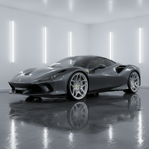 Jantes en alliage d'aluminium forgé monobloc GEASCO 22x11 |   Finition noire, nouveau modèle personnalisé pour voitures de sport/performance (112 PCD 20 ET) - Product Image 2