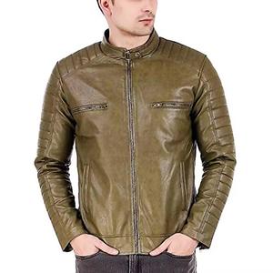 Custom logo Best Price Durable New Style <b>Men</b> <b>Leather</b> <b>Jacket</b> Wind Proof Custom made logo <b>Leather</b> <b>Jackets</b> For Sale in low price - Product Image 4