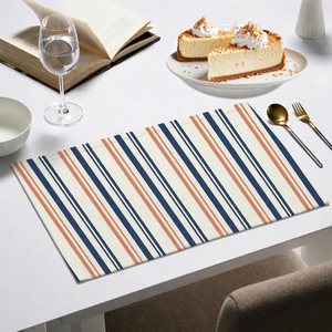 Cotton <b>Placemats</b>, Durable Washable Table Mats for Dining Table, Heat Resistant Kitchen Table Mats for Everyday Use - Product Image 3