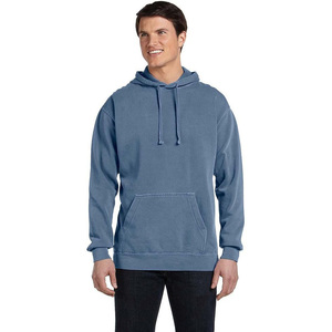 Unisex <b>Winter</b> <b>Fleece</b> Fabric Heavyweight Oversized Pullover Hoodie with Pockets 100% Cotton Puff Printing Available - Product Image 1