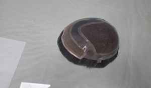 วิกผมแท้ Taz Hair Bangladesh คุณภาพสูง 100% ความหนาแน่นสูง HD Lace พร้อมฐานผ้าไหมขนาดใหญ่ สีบลอนด์ใส - Product Image 3