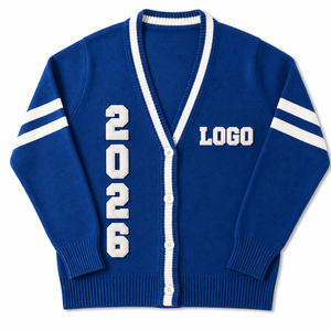 Cardigan décontracté personnalisable brodé pour sororité et université - Vêtement de haute qualité au design élégant - Product Image 1