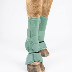 Botte de protection sportive en néoprène personnalisable 2026 pour jambes de cheval – Utilisation compétition et écurie - Product Image 4