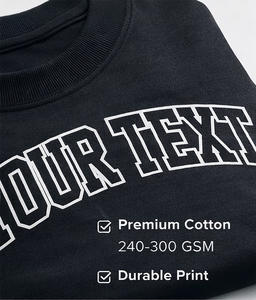 Camisetas de Hombre al por Mayor, Tejidas, Estilo Urbano, Personalizadas con Serigrafía Frontal, Costuras Dobles Premium - Product Image 3