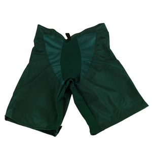 Shorts de sport à taille élastique personnalisés avec logo, faible MOQ, en tissu 100 % polyester extensible, pour le hockey sur glace, pour tournois d'équipe - Product Image 2
