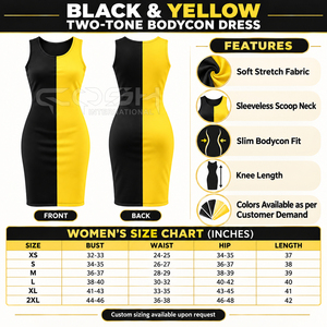 Robe Midi Moulante Color Block Cosh International Sorority Sisterhood, Col Rond, Sans Manches, Ajustée, Longueur Genou, Tenue Professionnelle - Product Image 6