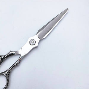 Ciseaux à cheveux professionnels pour droitiers, manche long de 6,0 pouces, en acier inoxydable 4Cr13, pour salon, effilage et coupe, ANAAIF ENTERPRISES - Product Image 2