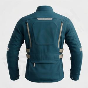 Chaqueta de Motociclismo Transpirable de PU para Hombre de la Mejor Calidad, Nueva Colección de Invierno, Chaquetas de Moto con Protecciones Desmontables, Personalizables - Product Image 2