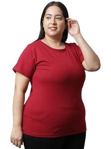 T-shirts décontractés grande taille pour femmes du Bangladesh nouveauté t-shirt surdimensionné à la mode pour femmes avec logo personnalisé - Product Image 2