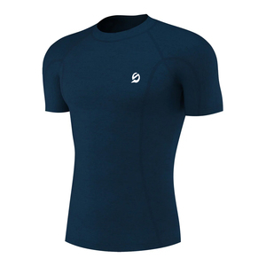 Vêtements de sport pour hommes à faible MOQ, t-shirts de gym à prix de gros, vêtements de sport personnalisés pour hommes, t-shirts d'entraînement en gros - Product Image 3