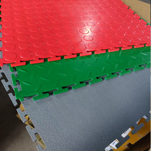 500*500*6mm PVC <b>Garage</b> Tiles Anti-slip Interlocking Coin <b>Flooring</b>/<b>cheap</b> Floor /High-strengh Plastic Removable <b>Garage</b> Floor - Product Image 3