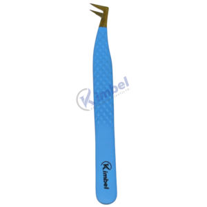 Pinzas de Acero Inoxidable Tipo L para Extensión de Pestañas, Punta Suave, Marca Privada, Color Personalizable para Técnicos de Pestañas y Cejas - Product Image 2