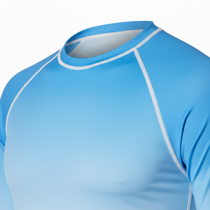 เสื้อรัดรูปแขนยาวแบบยูนิเซ็กซ์สำหรับฝึกซ้อม BJJ MMA ยิวยิตสู กราปลิง  ชุดกีฬาแห้งเร็ว ไม่ต้องใช้ผ้าป้องกัน - Product Image 4