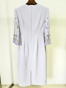 Vestido de Fiesta Elegante y Sexy para Mujer, de Alta Calidad, a la Moda, Estilo Celebridad - Product Image 5