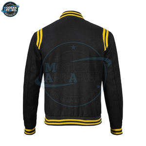 Vestes universitaires pour hommes grandes tailles, vente en gros de vestes universitaires vierges, vestes universitaires personnalisées avec logo, vestes universitaires simples pour hommes - Product Image 5