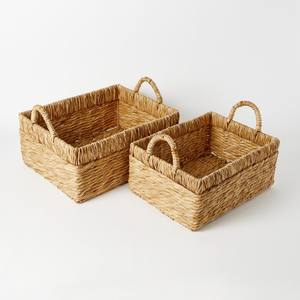 Paniers organisateurs multi-usages, paniers de rangement tissés en jacinthe d'eau, organisateurs de paniers à linge, bon prix - Product Image 4