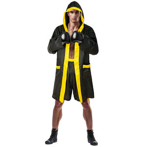New Arrival Solid Color Men <b>Boxing</b> <b>Robes</b> For Adults OEM Service Kimono Of Jiu Jitsu <b>Boxing</b> <b>Robes</b> - Product Image 1