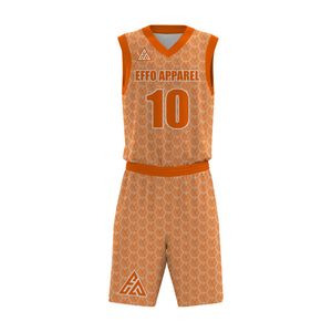Uniformes de Baloncesto de Jersey 100% Poliéster Sublimados Personalizados de Alta Calidad para Venta en Línea - Product Image 5